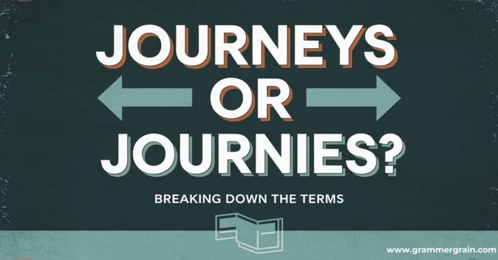 Journeys or Journies