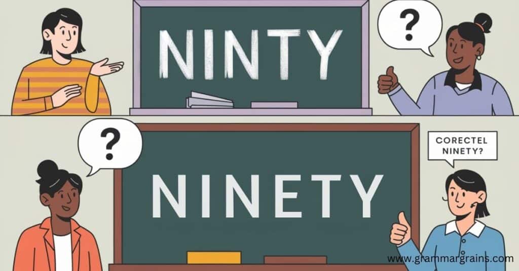 Ninety vs. Ninty: Which Is the Correct Spelling of 90?