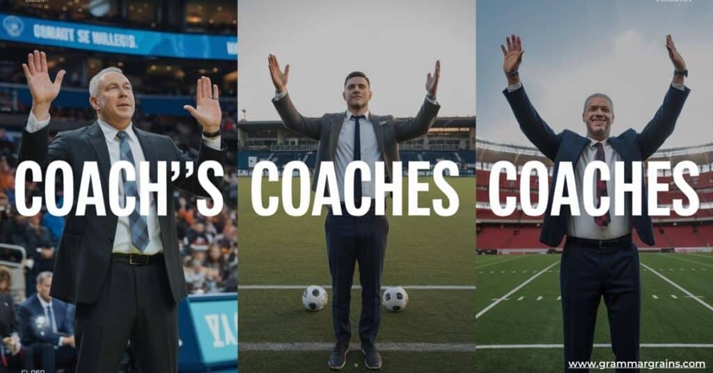 Coach’s, Coaches’, or Coaches? Understanding the Differences
Real-Life Applications