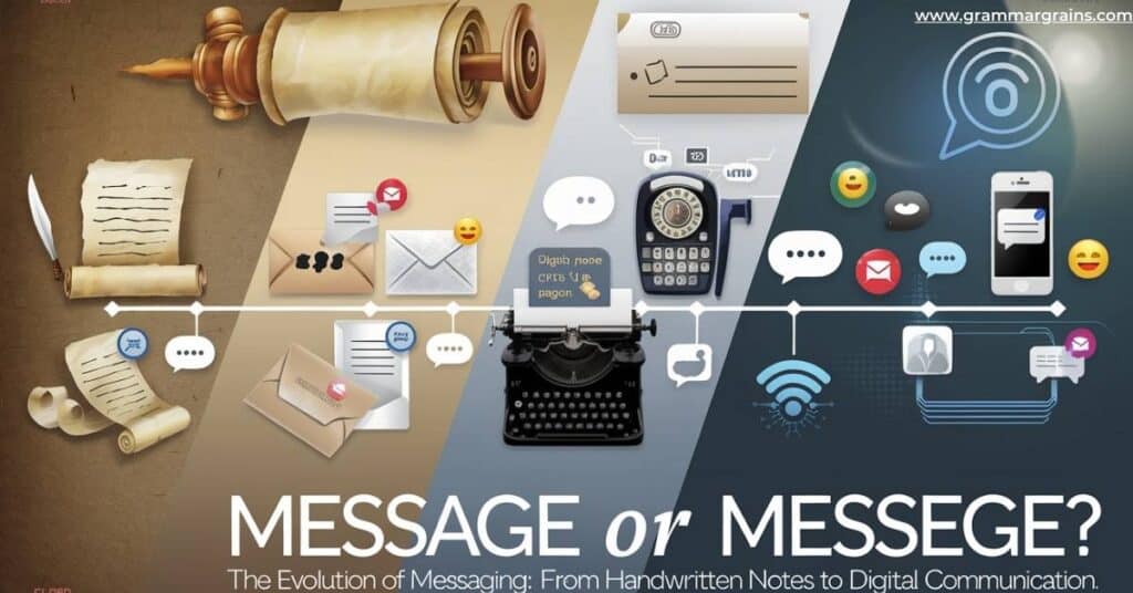 Message or Messege? Choosing the Correct Spelling for Clear Communication The Evolution of Messaging