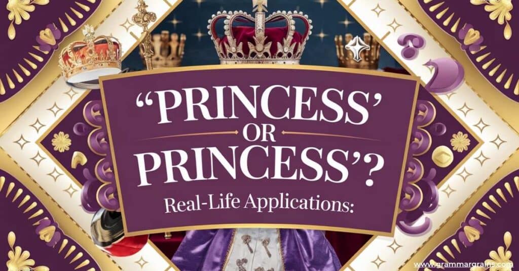 Understanding “Princess’ or Princess’s?”
Real-Life Applications