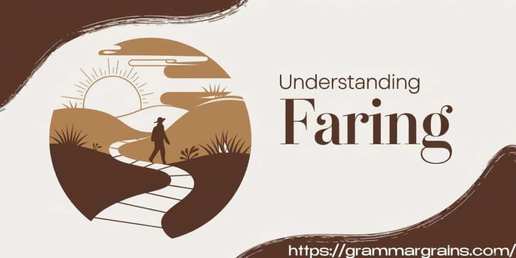 Understanding "Faring"