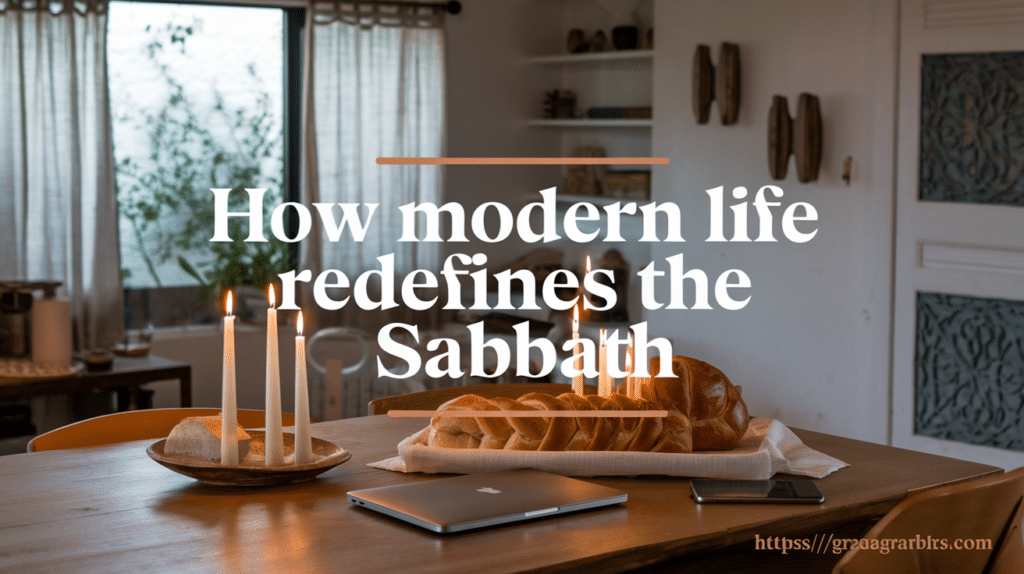 How Modern Life Redefines the Sabbath