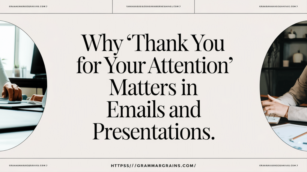 Thank You for Your Attention