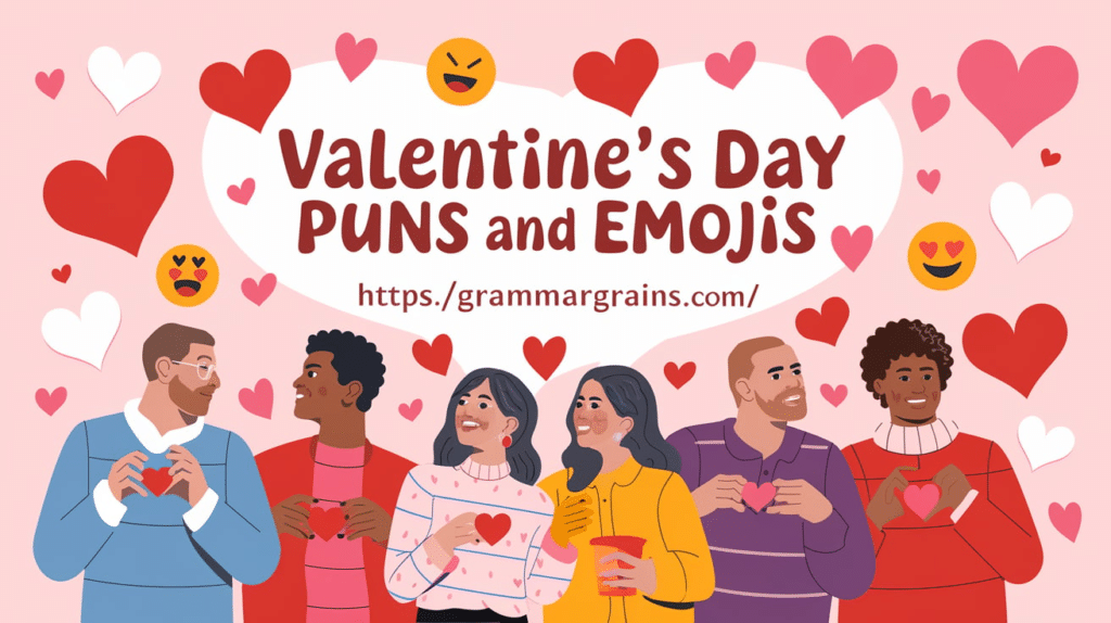 Valentine’s Day Puns and Emojis