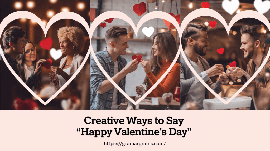 Creative Ways to Say "Happy Valentine's Day"