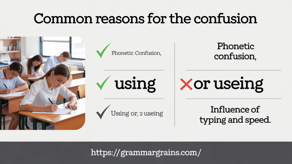 Using or Useing – Which Form Is Correct?