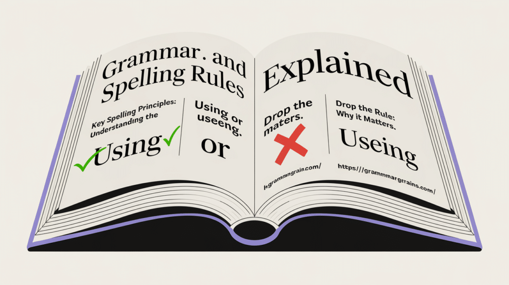 Using or Useing – Which Form Is Correct?