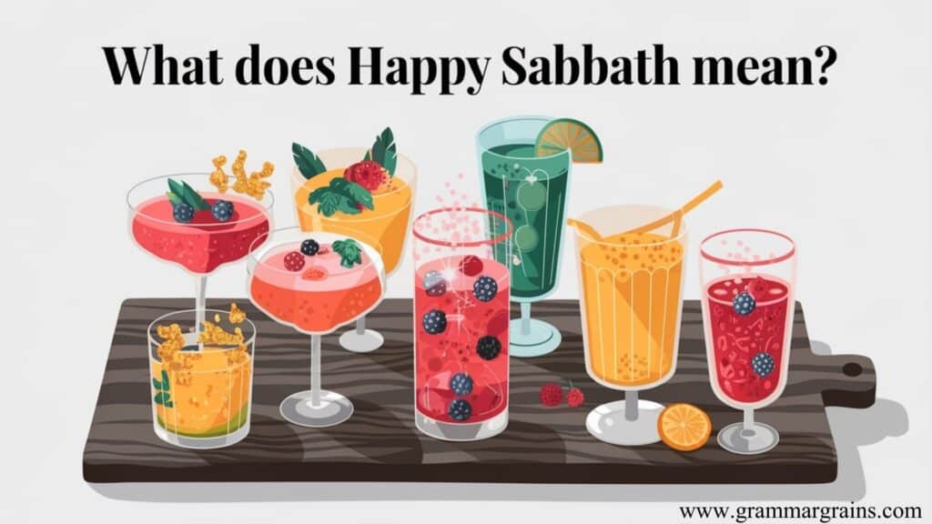 Unique ways to say Happy Sabbath Greetings