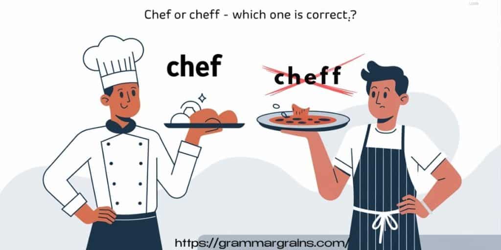 Chef or Cheff – Which One Is Correct?