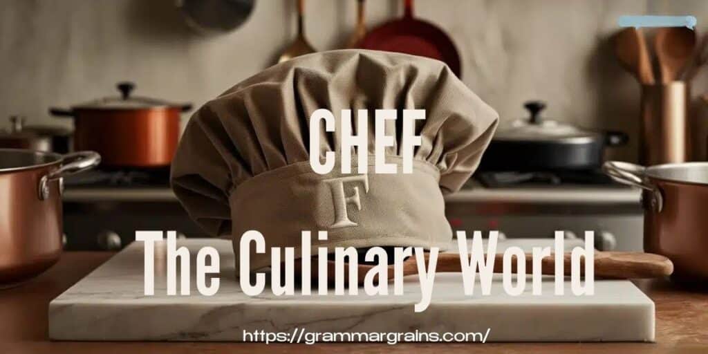 Chef or Cheff – Which One Is Correct?