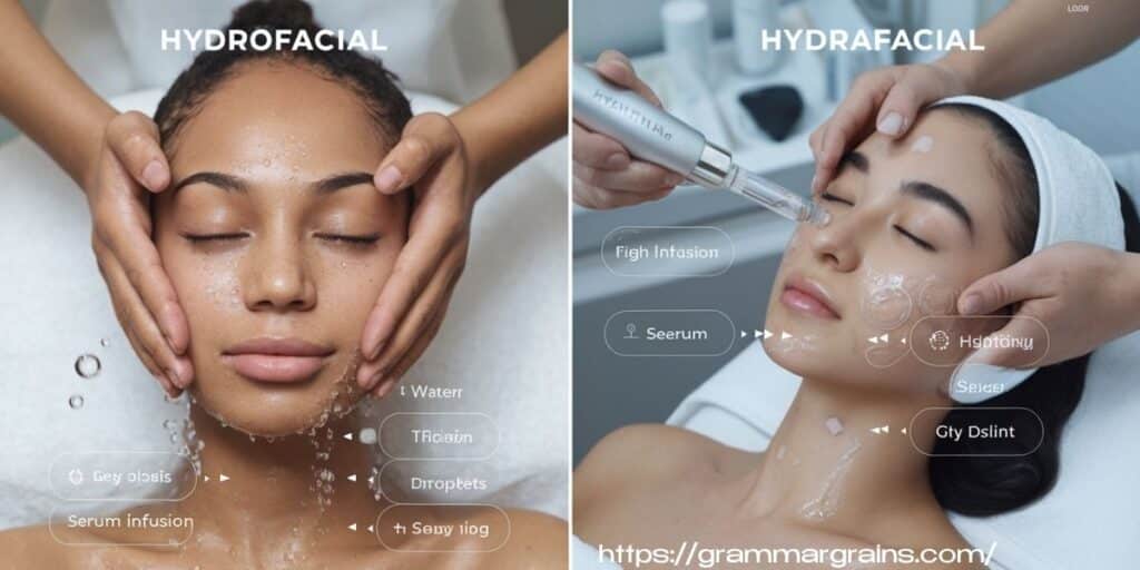 Hydrofacial vs Hydrafacial