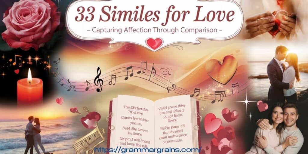 33 Similes for Love - Capturing Affection Through Comparison