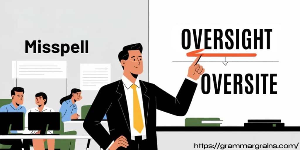 Oversite vs. Oversight: Avoiding Common Spelling Mistakes