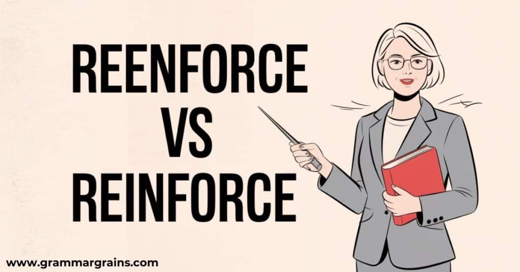 Understanding Reenforce vs Reinforce