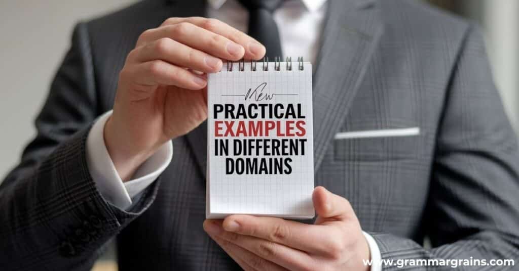 Practical Examples in Different Domains