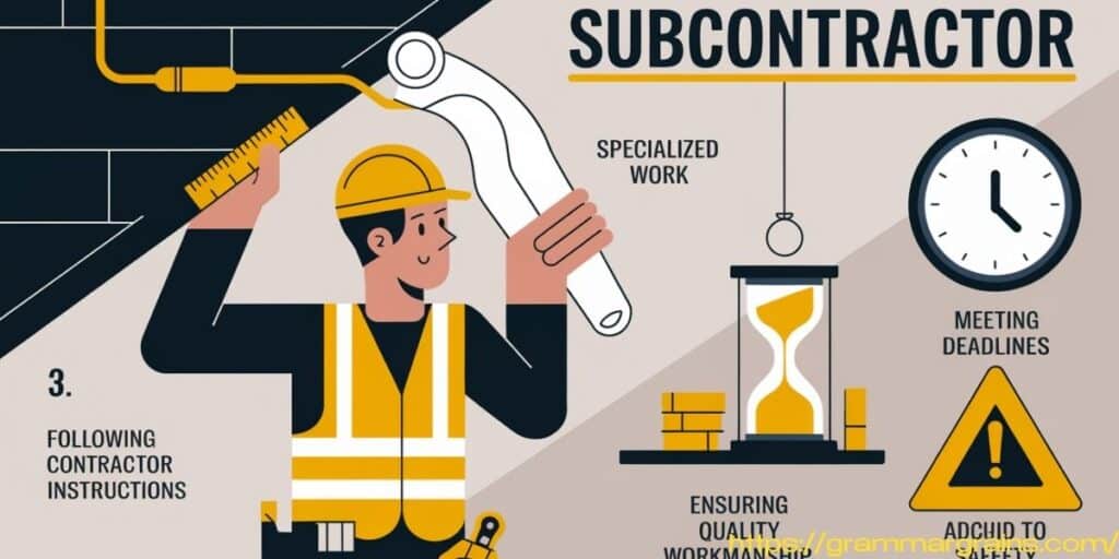 Key Responsibilities of a Subcontractor