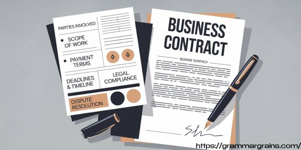 Key Elements of a Business Contract