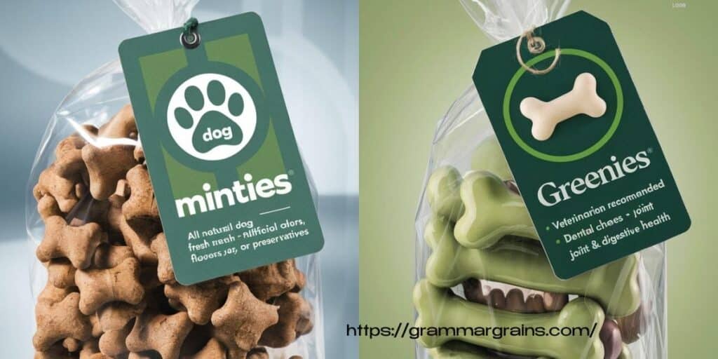 Minties vs Greenies Dog Treats