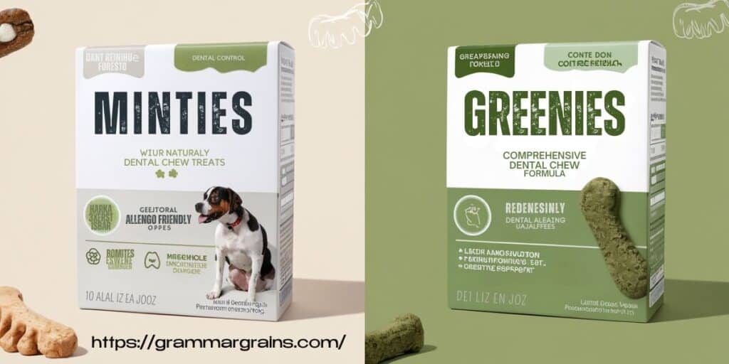 Minties vs Greenies Dog Treats