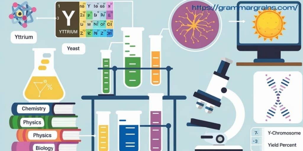 Science Words That Start With Y