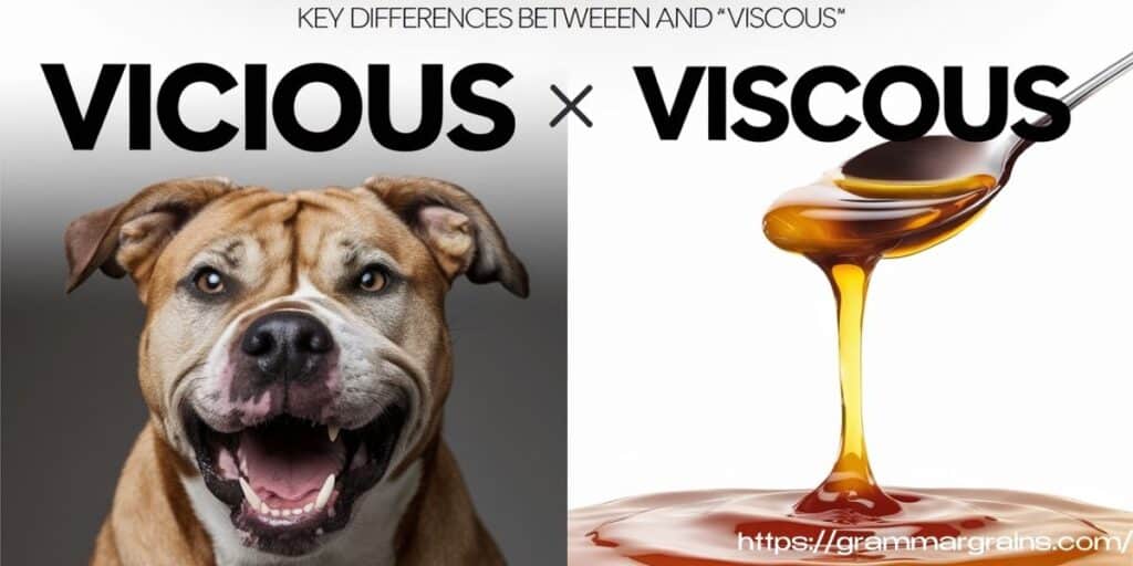 Vicious vs. Viscous