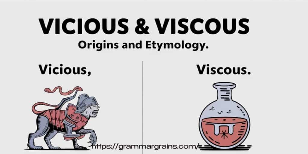 Vicious vs. Viscous